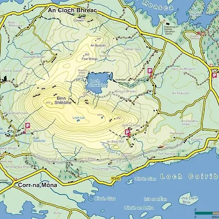Coirin View,lough Mask,clonbur,mayo,galway Border アパート クレアモリス